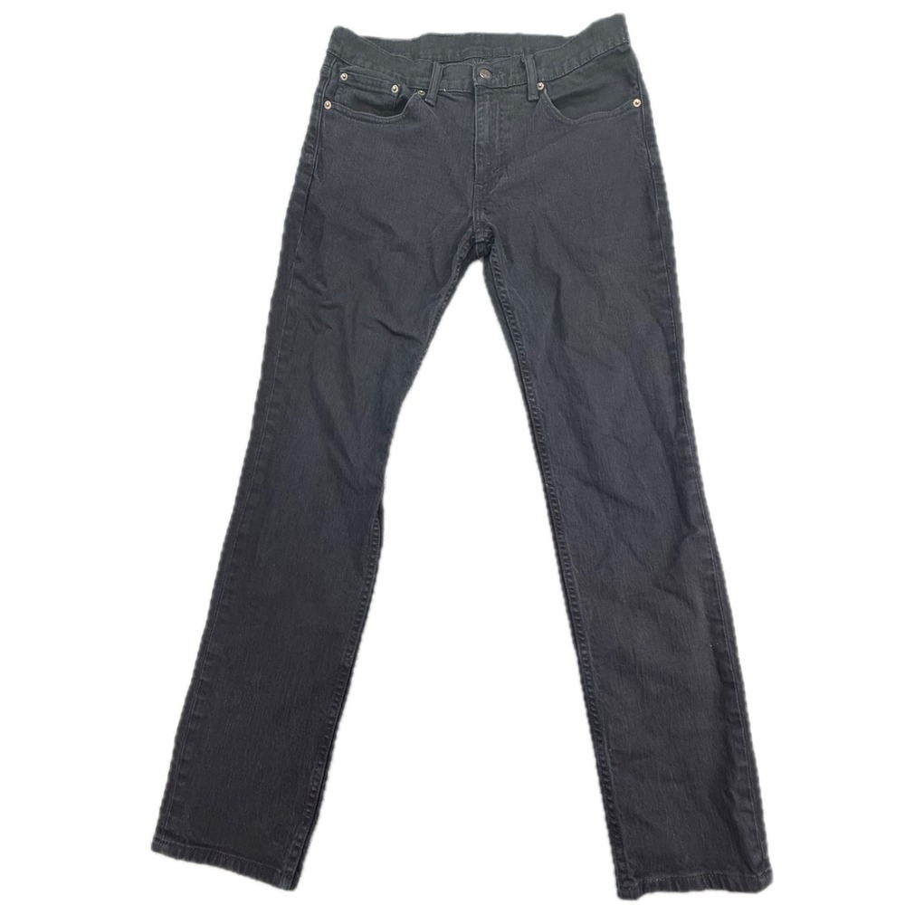 Levi's 511‎ Slim Fit Jeans Mens 32x32 Black Denim Stretch Pants